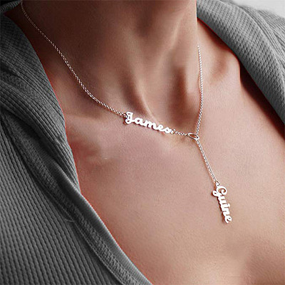 Clavicle chain Personalized gift custom necklace