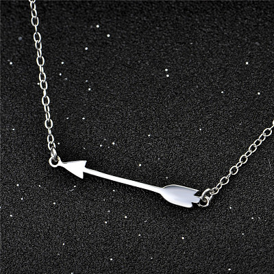 European and American fashion trend ornaments arrow pendant necklace