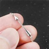 European and American fashion trend ornaments arrow pendant necklace