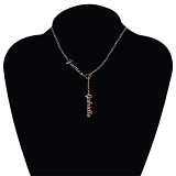 Clavicle chain Personalized gift custom necklace