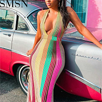 Plus Size Dress summer fashion 2022 backless maxi dress sexy dresses women bodycon