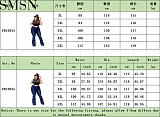 Good Quality Mid Waist Washed Distressed Ripped Holes Woman Jean Wide Leg Street Wear Girls Pants Trousers Denim Jeans