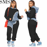 Two Piece Outfits Amazon independent station fashion casual sweater ankle tied long two piece set