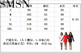 Plus size dress autumn and winter European and American sexy hot drilling furry double breasted dress