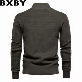 European and American autumn and winter New cardigan men sweater high quality business sweater top