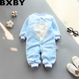 Clothes for babies spring and autumn male and female baby rompers newborn baby home jumpsuit