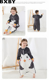 Children split leg sleeping bag baby jumpsuit children pajamas children clothing wholesale