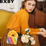 Children Bag Autumn elegant handbag bow lace chain bag