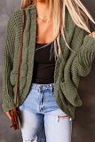 Amazon women new 2022 autumn and winter knitting cardigan sweater coat shawl