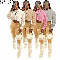 2022 new solid color fashion AliExpress Amazon wish women shirt top