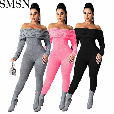 Women Jumpsuits And Rompers Amazon AliExpress wish knitwear twist stripes sweater jumpsuit