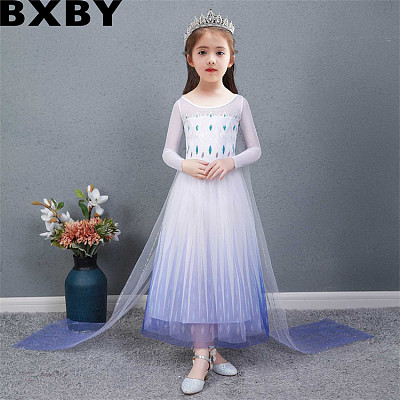 Princess Elsa dress Frozen 2 girls Aisha dress summer kids skirt clothes Aisha clothing for women