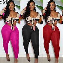 2 piece outfits cross border new sunken stripe positioning printed sexy strap two piece set