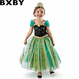 Frozen princess dress Frozen children dress Princess dress performance skirt