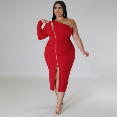Large Women'S Wholesale Supply Front Split Dress