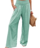 Casual Style Cotton Distressed Mid Rise Pants
