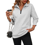 Long Sleeve Sweatshirt Y2K Fashion Pullover Fleece Sweater