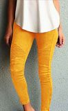 Casual Slim Fitting Tight Elastic Pants For Women