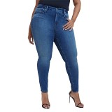Lagre Size Women Waist Tightening And Hip Lifting Pants Jeans