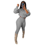 Anti Pilling Knit Sweater Two-Piece Set For Women