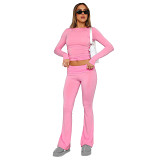 European And American Women'S Clothing Is Fashionable And Comfortable, Slim And Slim, With A Low Waist And Flared Pants