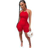 Backless Stretchy Women One Piece Jumpsuits And Rompers