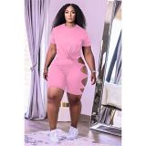 Short Set Women Sexy Two Piece Outfits Yoga Sets Fitness