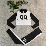 Ladies' leisure fashion sports two-piece suitSports two-piece suit