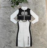 Fashion simple new ladies' leisure sports two-piece suit