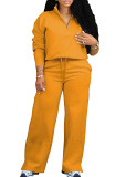 Women 2 Piece Outfits Sweatsuit Sweatshirt Sweatpants Tracksuit Sweat Lounge Matching Set Fall Trendy