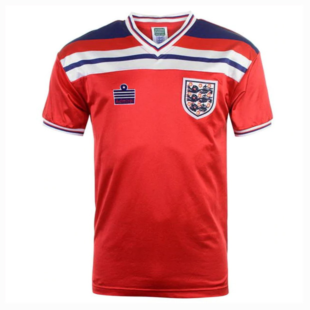 England 1980-83 Away Retro Soccer Jersey