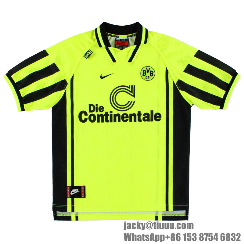 bvb retro jersey
