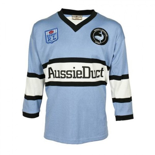 Cronulla-Sutherland Sharks 1988 Men's Home Retro Jersey