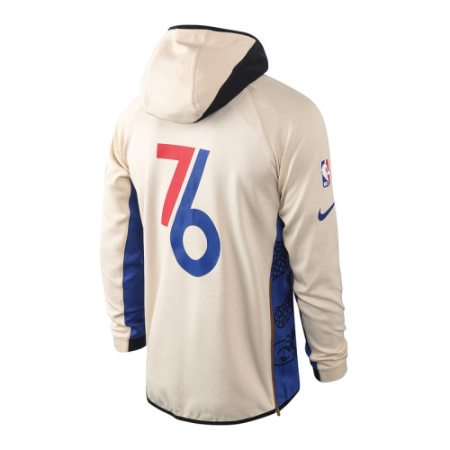 Khaki Full-Zip trake Hoodie Jacket and Pants H016