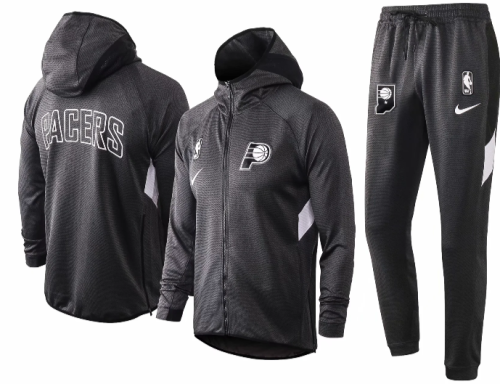 Gray Full-Zip 20/21 Hoodie and Pants - H028