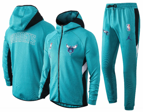 Blue Full-Zip 20/21 Hoodie and Pants - H032