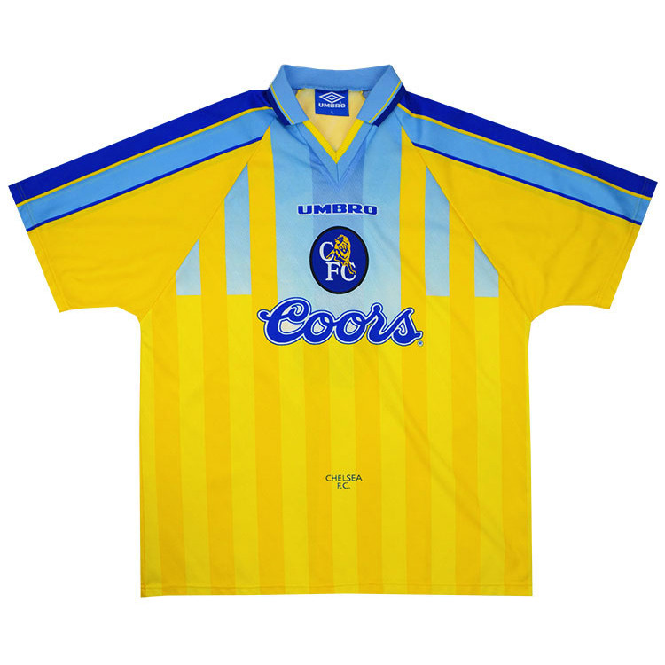 Zola #25 Chelsea 1996-1997 Away Football Nameset for shirt CFC 
