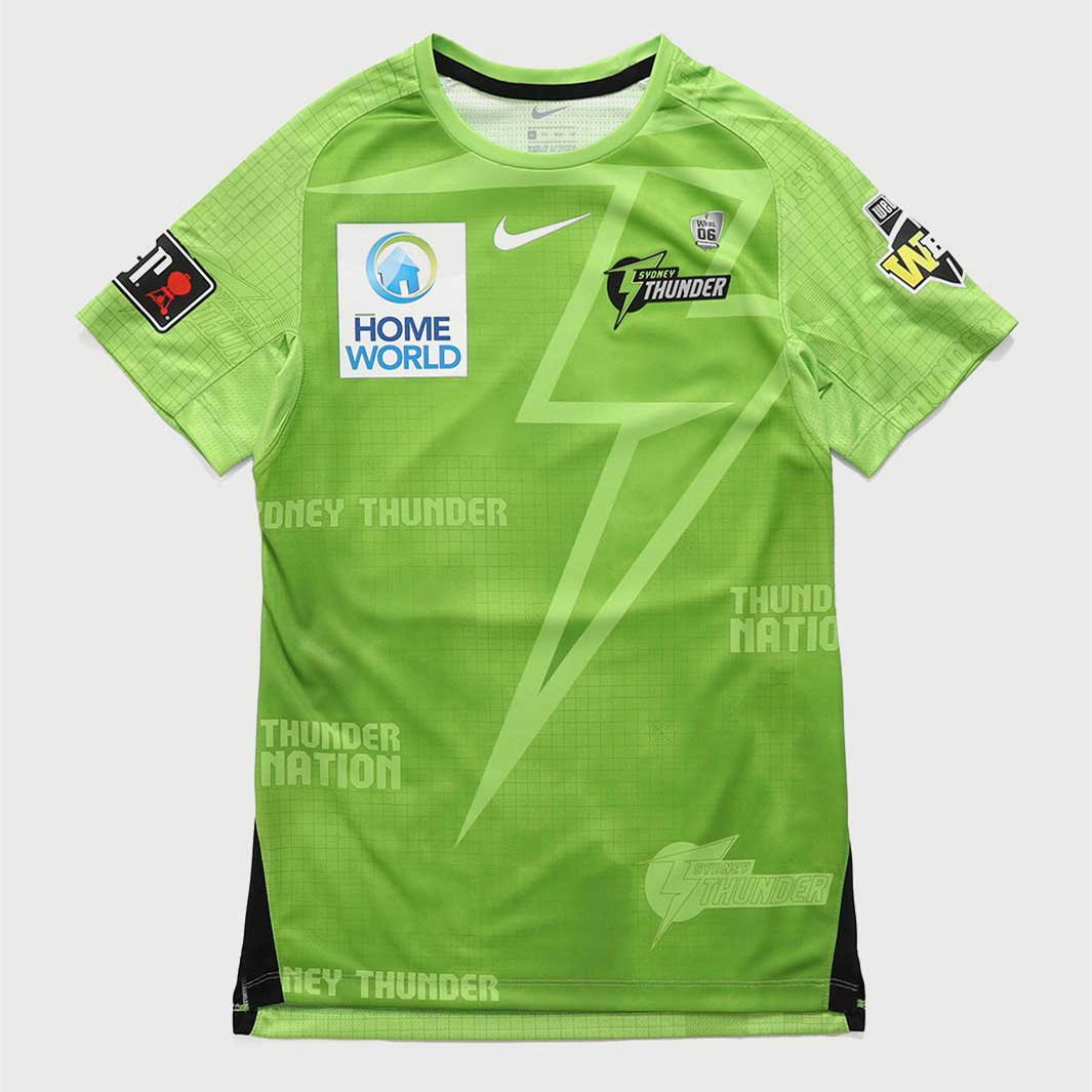 US 21.99 Sydney Thunder 2021/22 Men's BBL Cricket Jersey www