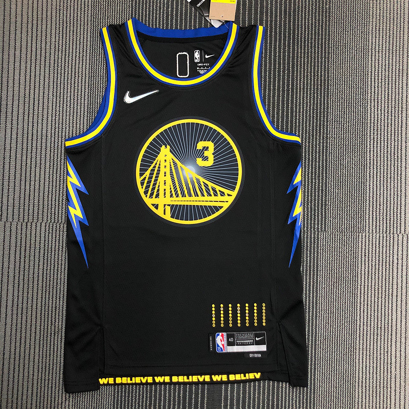jordan poole jersey 75th anniversary