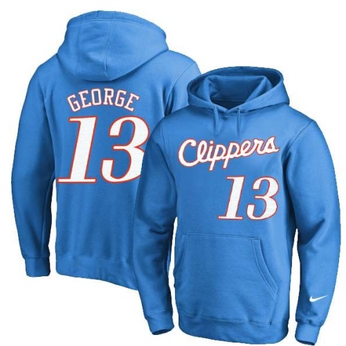 Men's Blue Paul George City Edition Hoodie