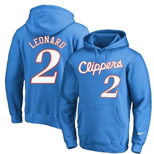 Men's Blue Kawhi Leonard City Edition Hoodie