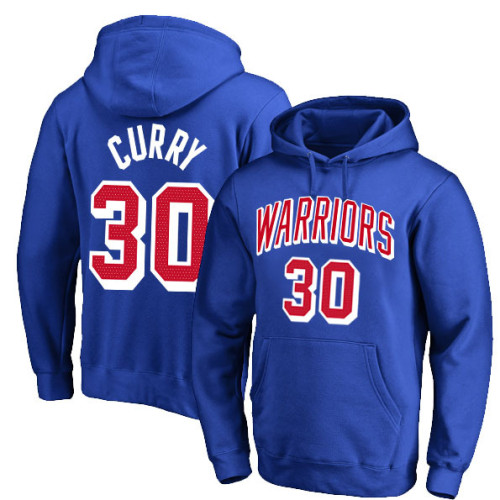 Men's Blue Stephen Curry Classic Edition Hoodie