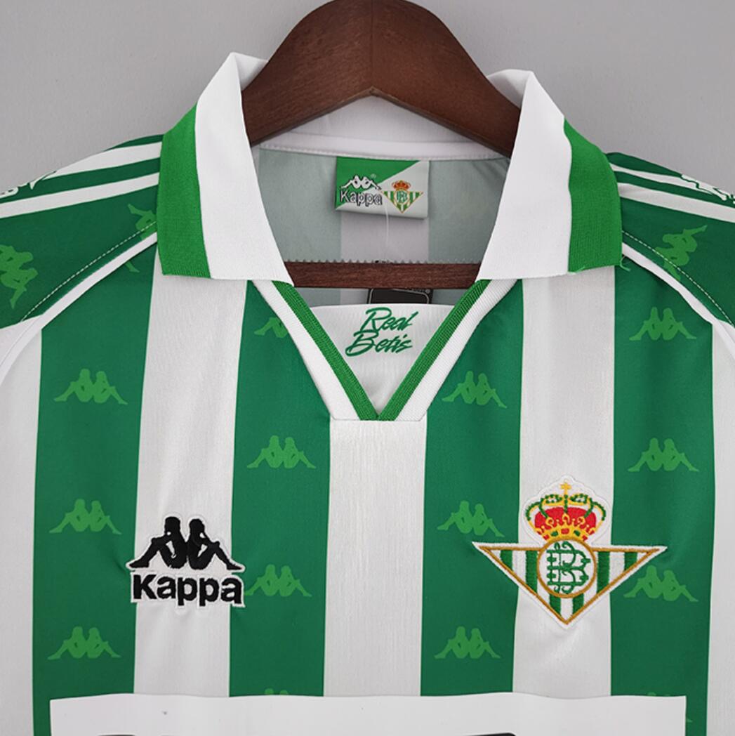US$ 19.99 - Real Betis 1996/1997 Home Retro Jersey - m