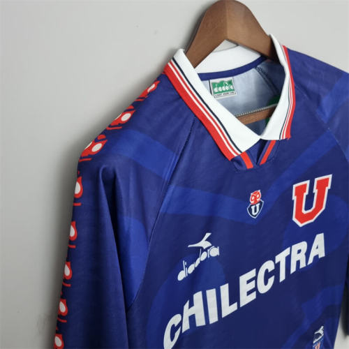 Universidad de Chile 1996 Home Retro Long Sleeve Jersey