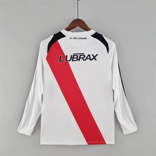 River Plate 2009/2010 Home Retro Long Sleeve Jersey