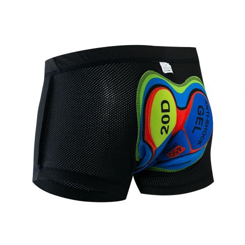 Road Race Pro Team Cycling Underpants With Sponge Silicone Cushion