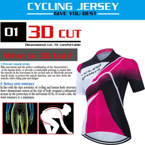 Women's Road Race Pro Team Cycling Short-sleeved Suit Cycling
