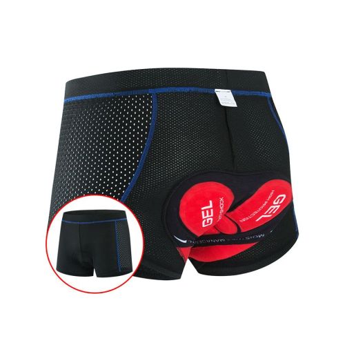 Road Race Pro Team Cycling Underpants With Sponge Silicone Cushion