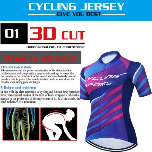 Women's Road Race Pro Team Cycling Short-sleeved Suit Cycling