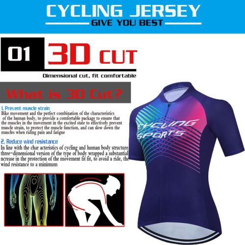 Women's Road Race Pro Team Cycling Short-sleeved Suit Cycling